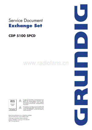 GrundigCDP5100SPCD 维修电路图、原理图.pdf