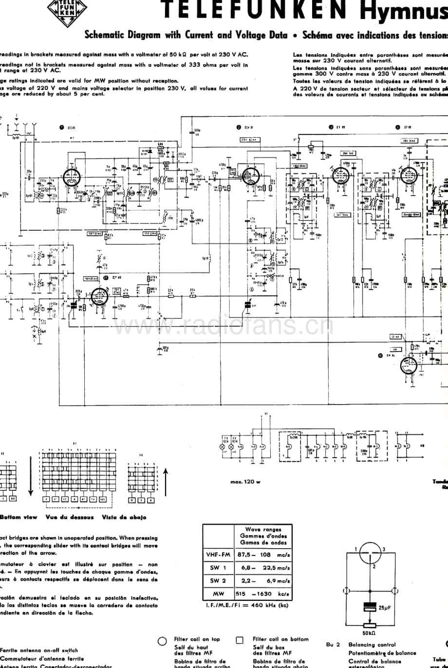 Telefunken_5014WK 维修电路图 原理图.pdf_第1页