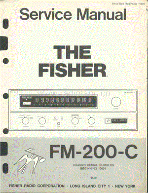 FisherFM200CServiceManual 电路原理图.pdf