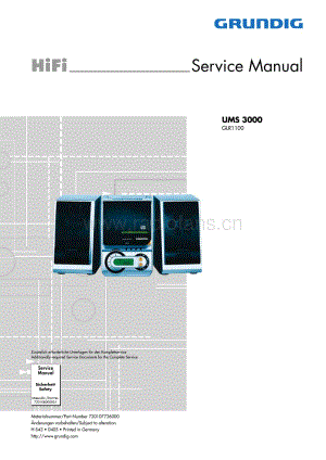 GrundigUMS3000 维修电路图、原理图.pdf