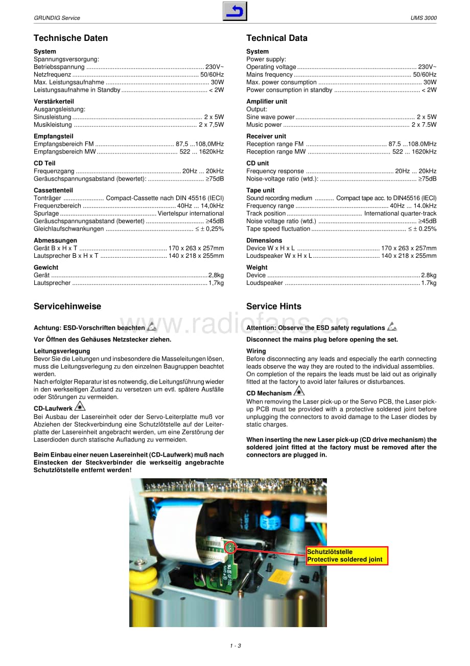GrundigUMS3000 维修电路图、原理图.pdf_第3页