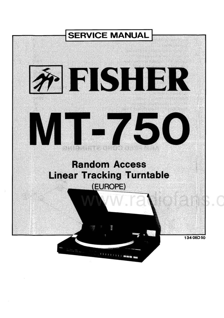 FisherMT750ServiceManual 电路原理图.pdf_第1页