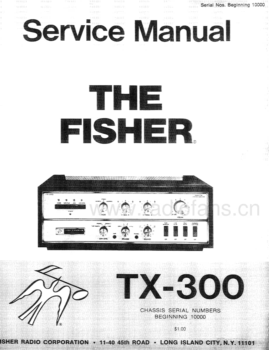 FisherTX300ServiceManual 电路原理图.pdf_第1页