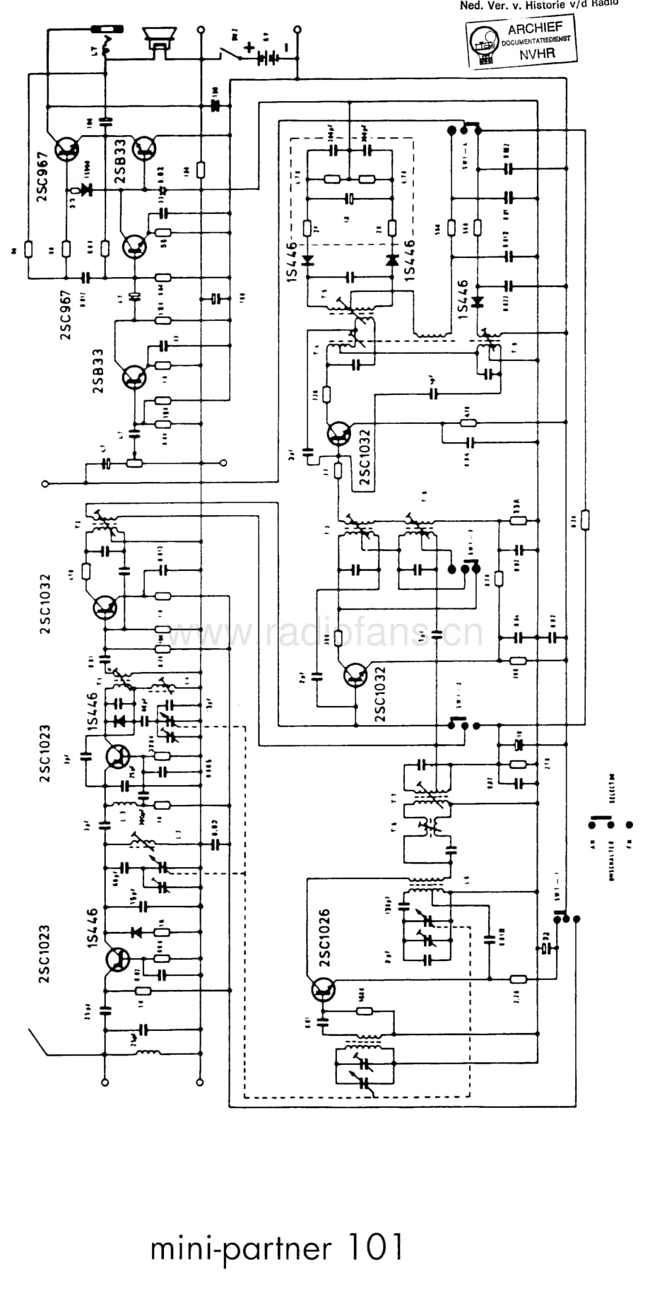 Telefunken_MiniPartner101(1) 维修电路图 原理图.pdf_第1页