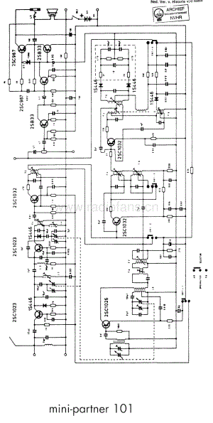 Telefunken_MiniPartner101(1) 维修电路图 原理图.pdf