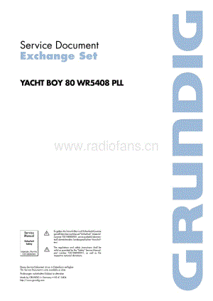 GrundigYachtBoy80 维修电路图、原理图.pdf