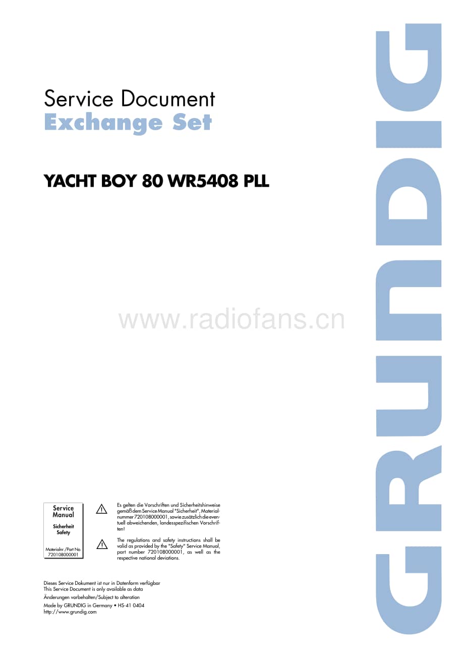 GrundigYachtBoy80 维修电路图、原理图.pdf_第1页