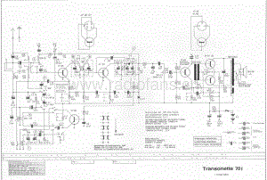 GrundigTransonette70ISchematic 维修电路图、原理图.pdf