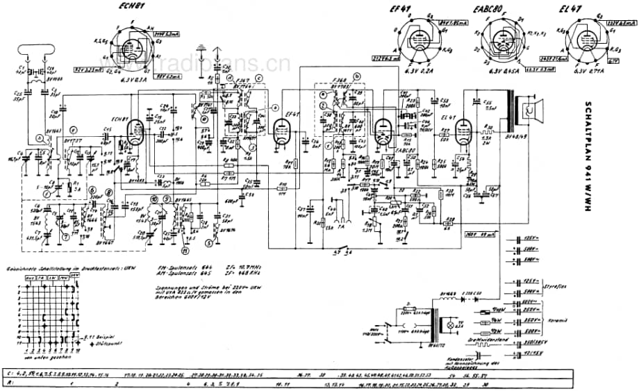 Grundig941W 维修电路图、原理图.pdf_第1页