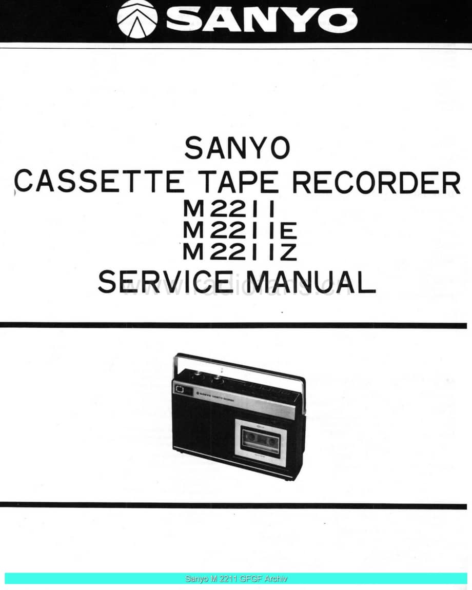 Sanyo_M2211_sch 电路图 维修原理图.pdf_第1页