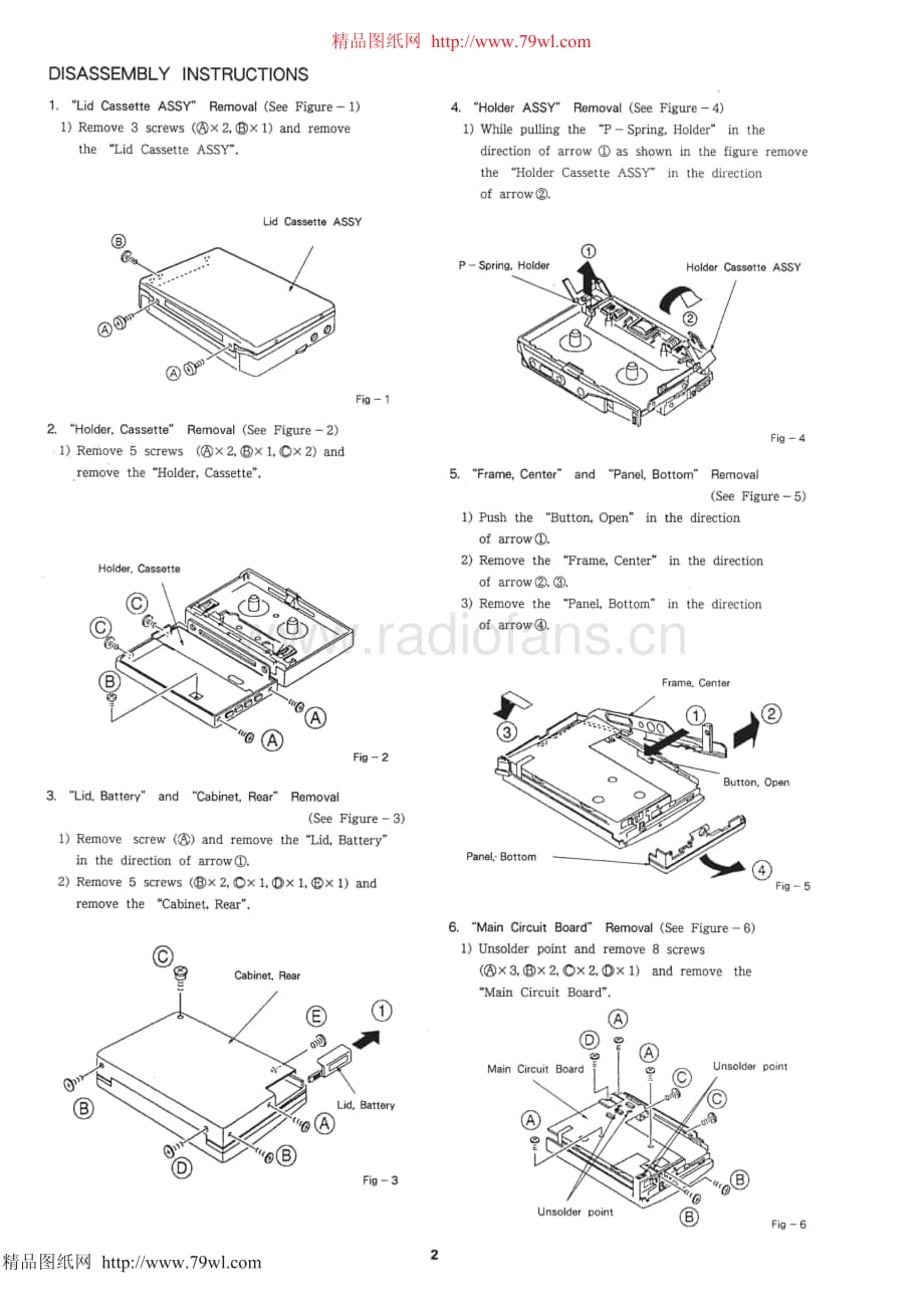 AIWA HS-JX707电路图 维修原理图.pdf_第2页