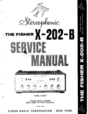 FisherX202BServiceManual 电路原理图.pdf