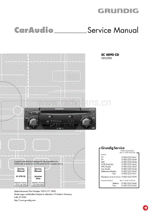 GrundigEC4890CD 维修电路图、原理图.pdf