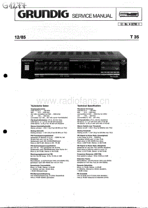 GrundigT35 维修电路图、原理图.pdf
