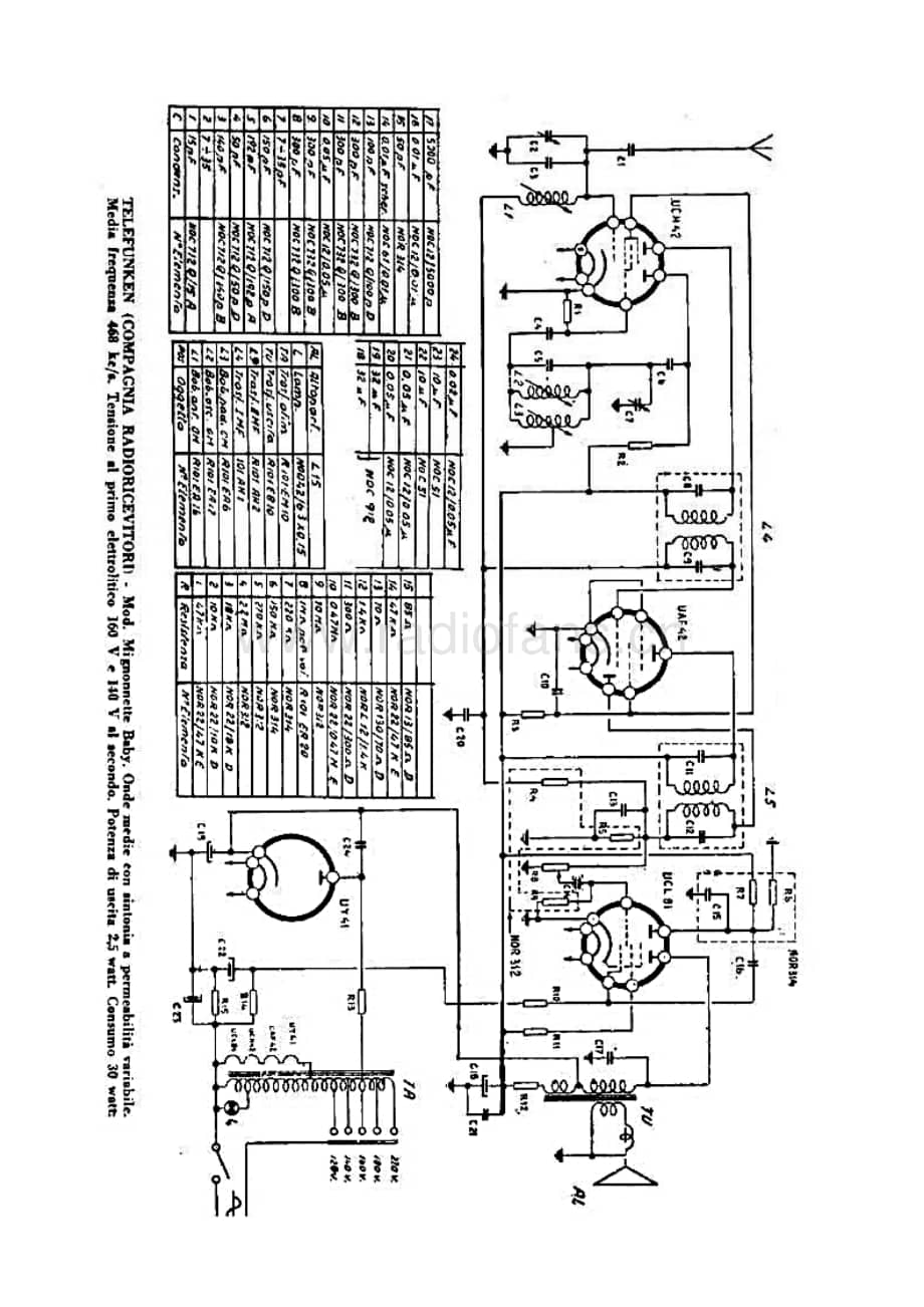 TelefunkenMignonette维修电路图、原理图.pdf_第1页