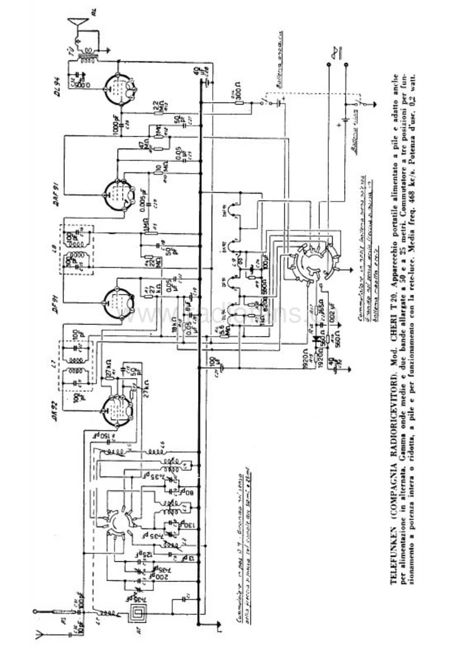 TelefunkenT1M维修电路图、原理图.pdf_第1页