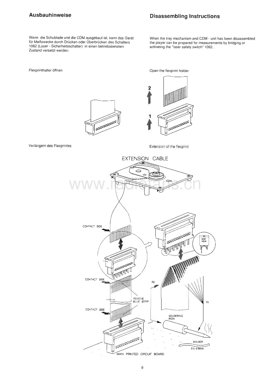 GrundigCD301 维修电路图、原理图.pdf_第3页
