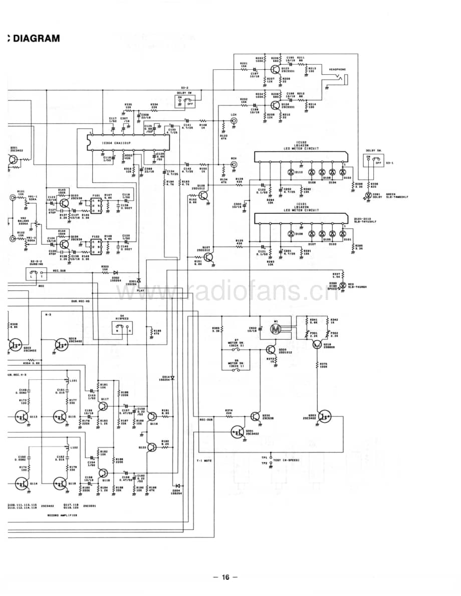 FisherCRW560Schematic电路原理图 维修电路图 原理图.pdf_第3页
