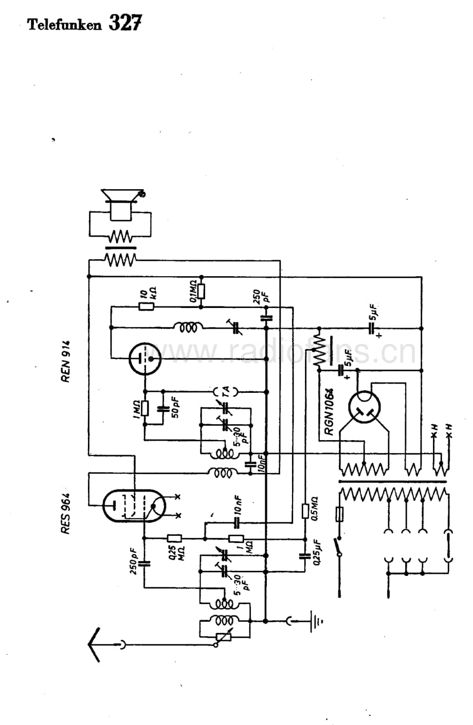 Telefunken327维修电路图、原理图.pdf_第1页