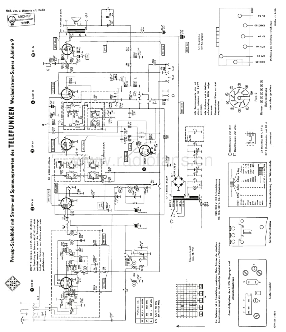 Telefunken_Jubilate9 维修电路图 原理图.pdf_第1页