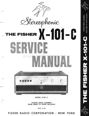 FisherX101CServiceManual 电路原理图.pdf