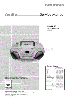 GrundigRRCD4203PLL 维修电路图、原理图.pdf