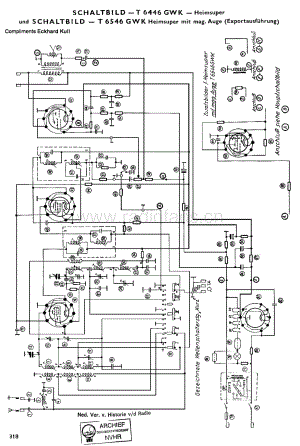 Telefunken_6446GWK 维修电路图 原理图.pdf