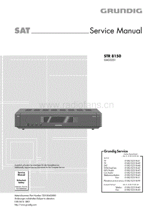GrundigSTR8150 维修电路图、原理图.pdf