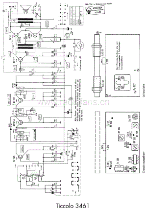 Telefunken_3461 维修电路图 原理图.pdf