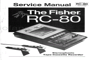 FisherRC80ServiceManual 电路原理图.pdf