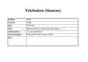 Telefunken531维修电路图、原理图.pdf