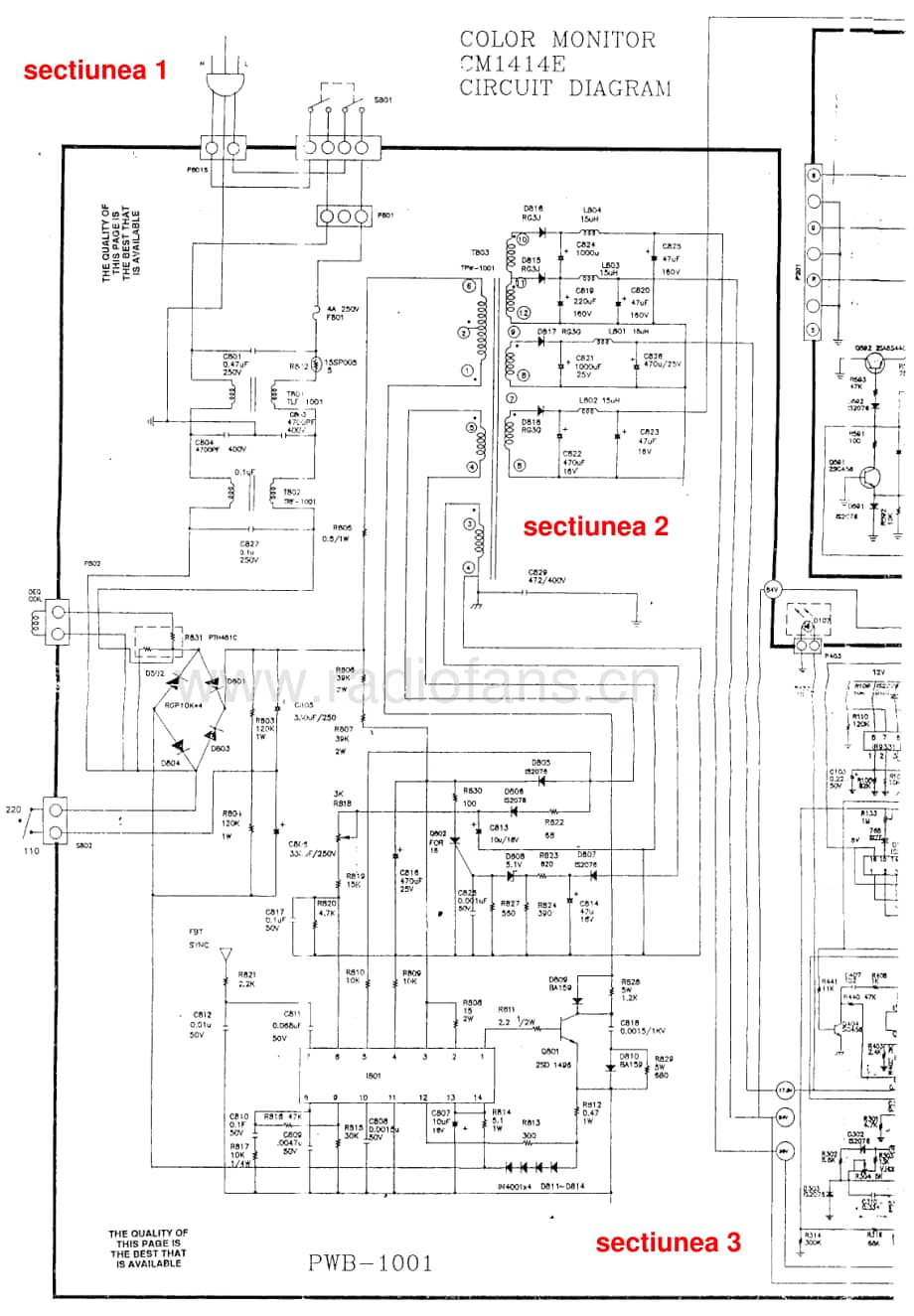 TelefunkenCM1414E维修电路图、原理图.pdf_第1页