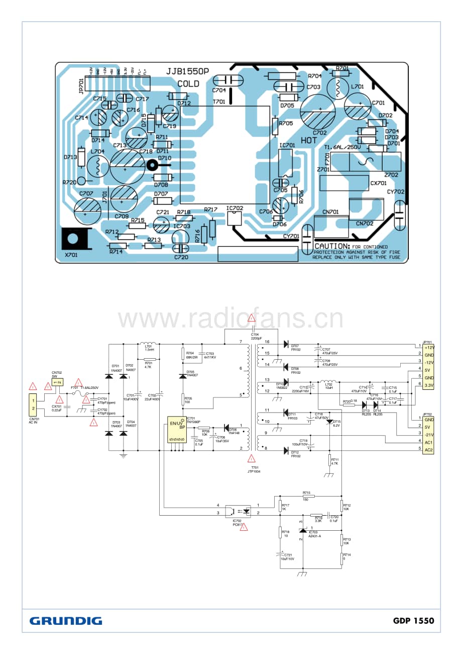 GrundigGDP1550 维修电路图、原理图.pdf_第2页