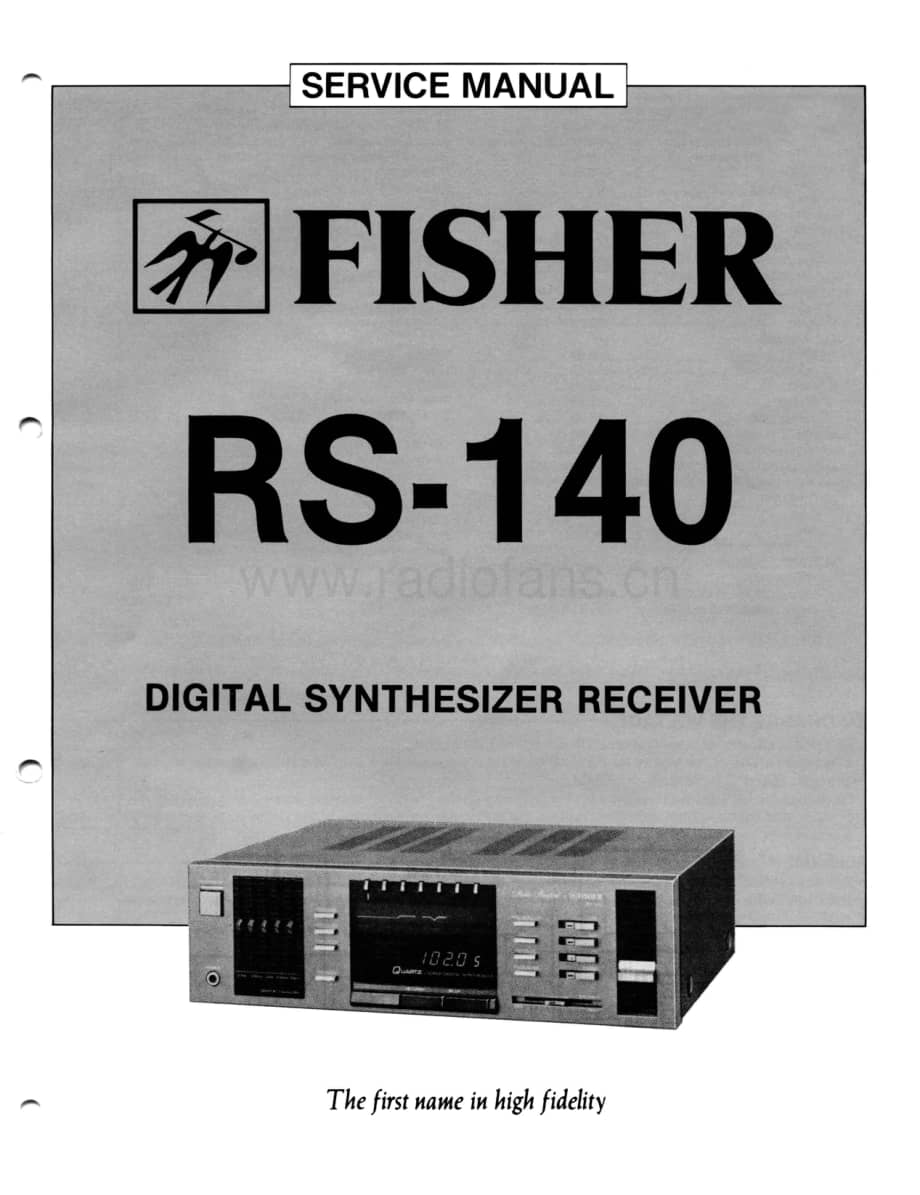FisherRS140ServiceManual 电路原理图.pdf_第1页