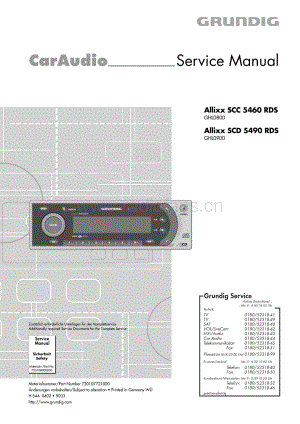 GrundigSCC5490RDSServiceManual(1) 维修电路图、原理图.pdf