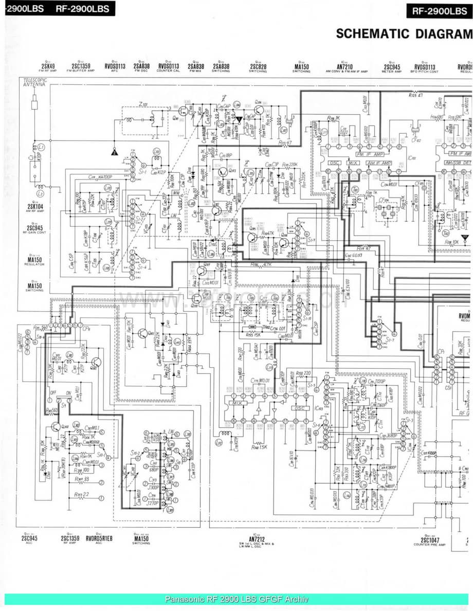 Panasonic_RF-2900LBS_sch 电路图 维修原理图.pdf_第3页