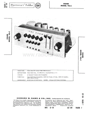 Fisher90CServiceManual 电路原理图.pdf