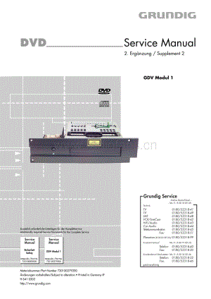 GrundigGDVModul1 维修电路图、原理图.pdf