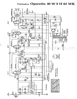 TelefunkenOperette49W9H65WK维修电路图、原理图.pdf