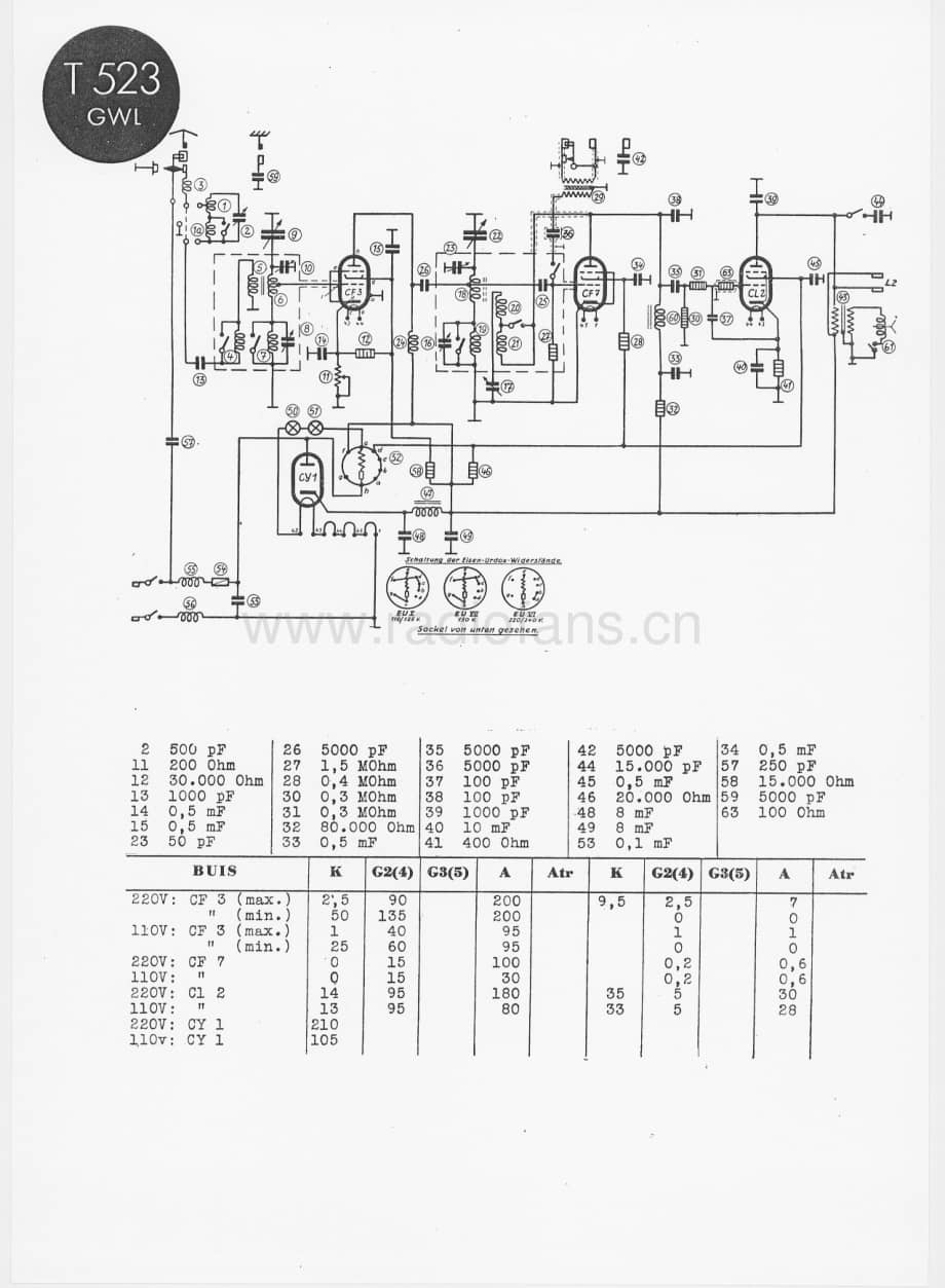 Telefunken523GWL维修电路图、原理图.pdf_第1页