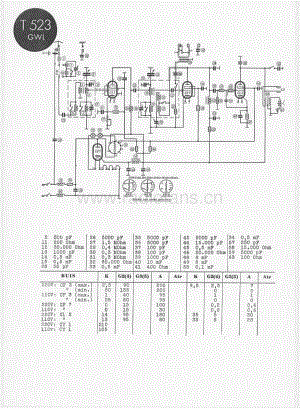 Telefunken523GWL维修电路图、原理图.pdf