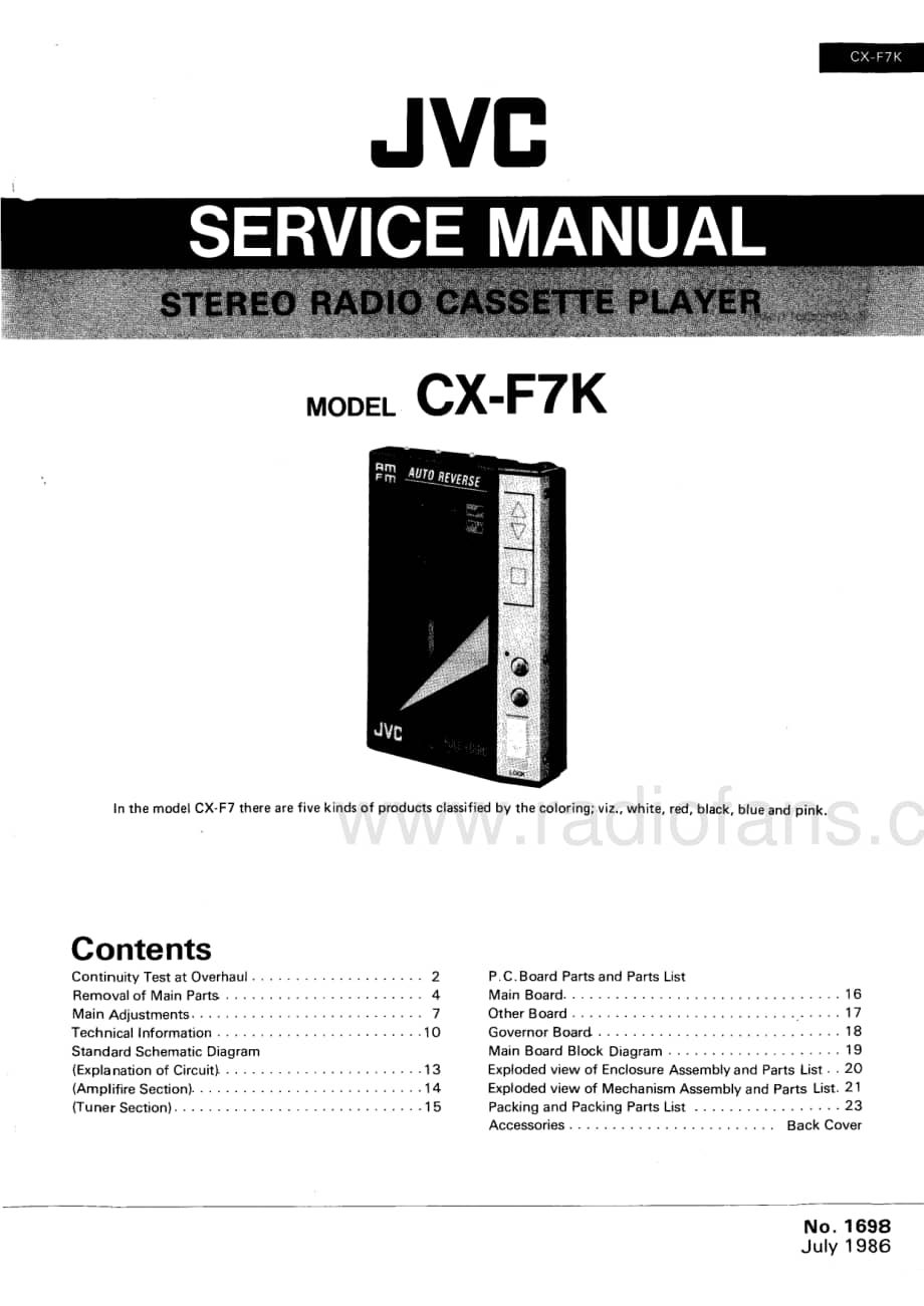 JVC cx-F7K 电路图 维修原理图.pdf_第1页