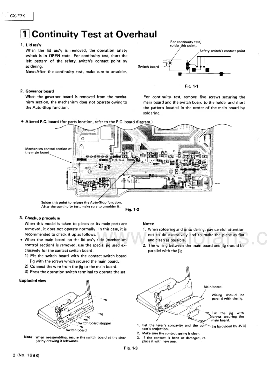 JVC cx-F7K 电路图 维修原理图.pdf_第2页