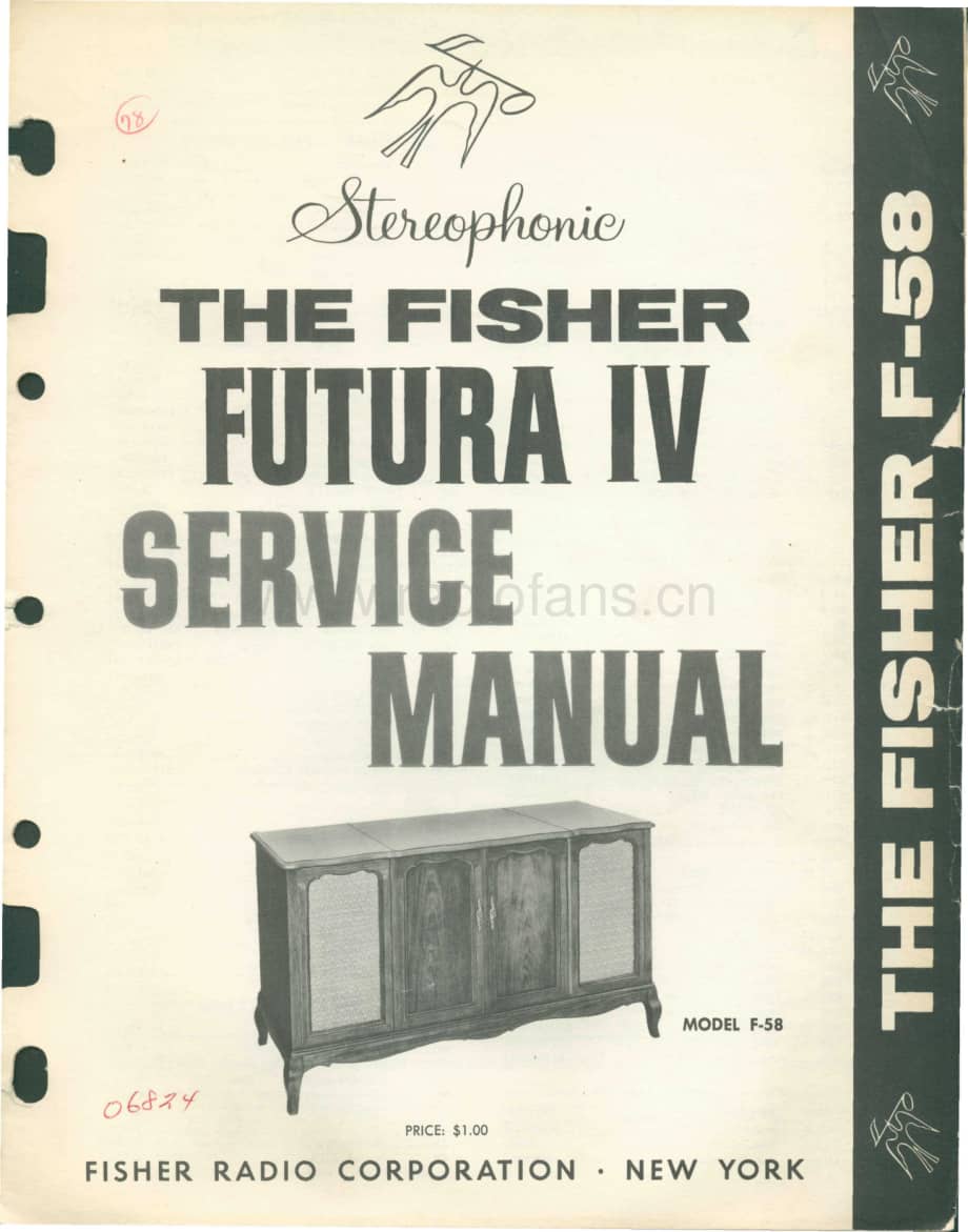 FisherFUTURA4F58ServiceManual 电路原理图.pdf_第1页