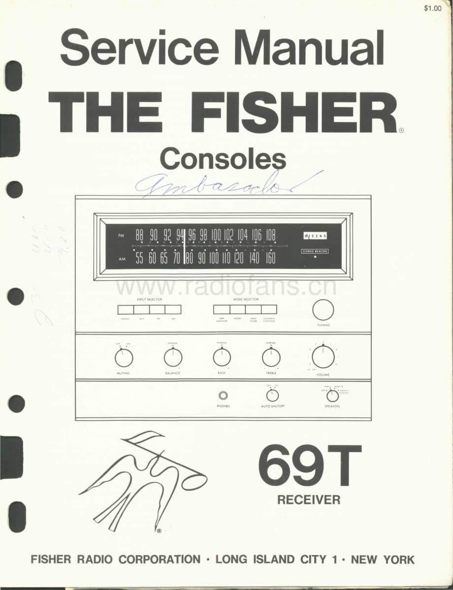 Fisher69TServiceManual 电路原理图.pdf_第1页