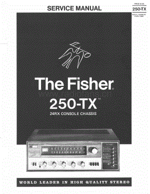 Fisher250TXServiceManual 电路原理图.pdf