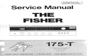Fisher175TServiceManual 电路原理图.pdf