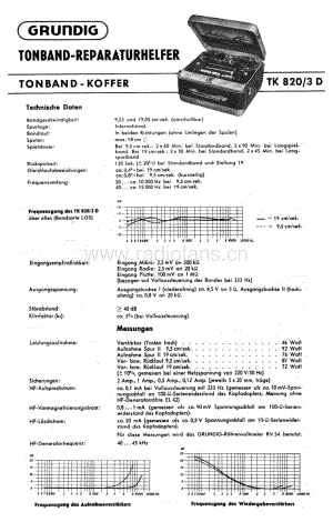 GrundigTK820Schematics 维修电路图、原理图.pdf