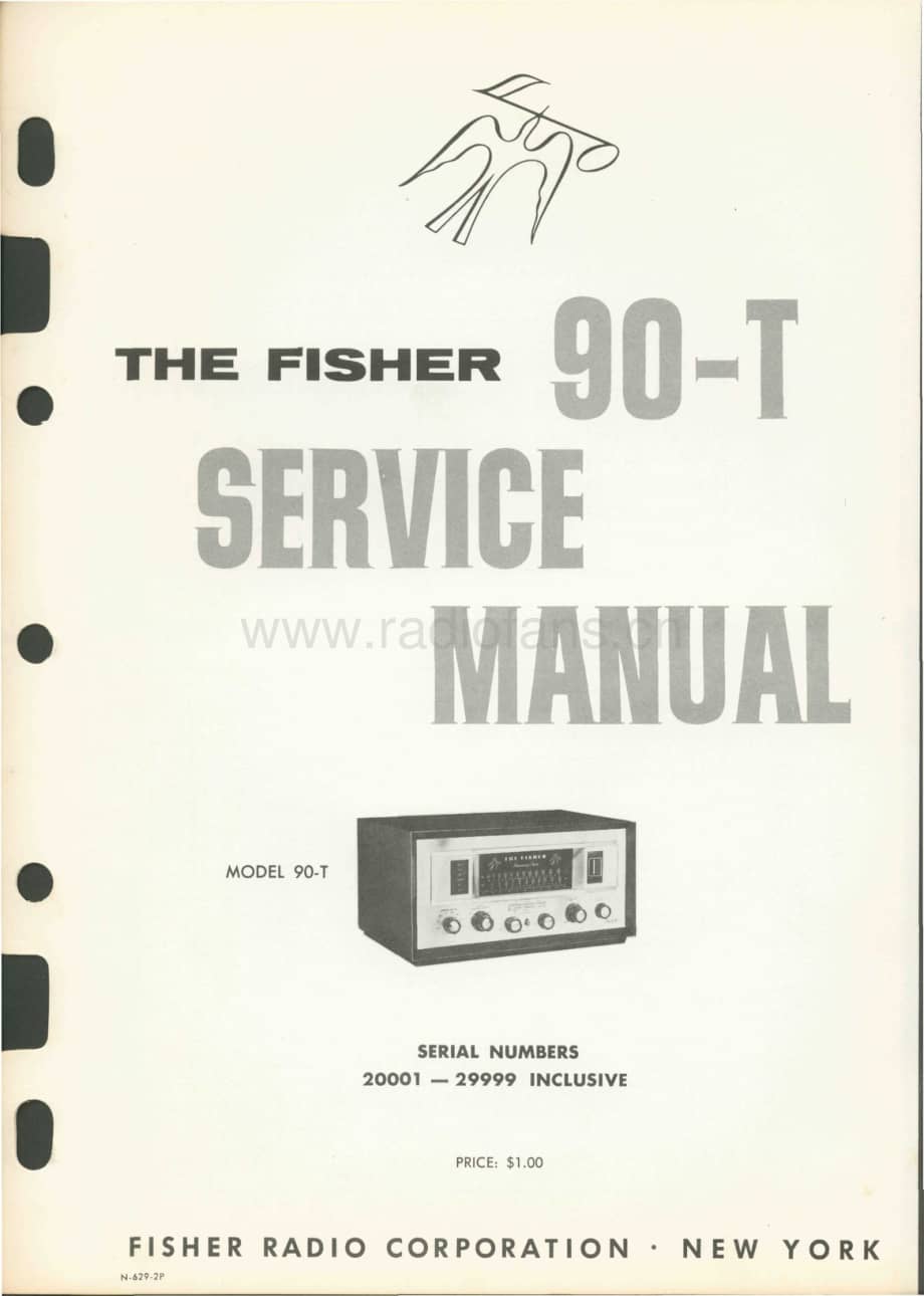 Fisher90TServiceManual 电路原理图.pdf_第1页