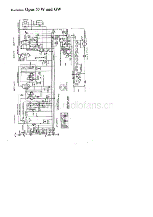 TelefunkenOpus50W维修电路图、原理图.pdf